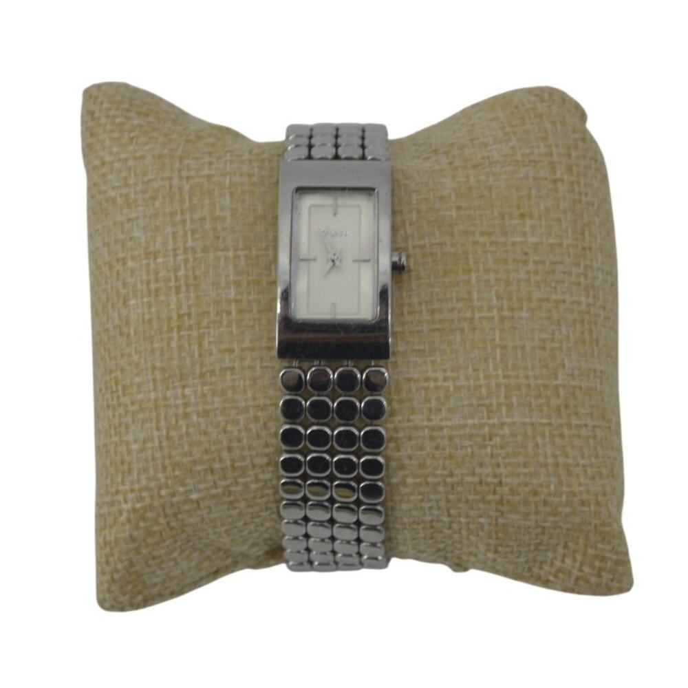 DKNY Analog Women's Wristwatch Solid Stainless Silver White